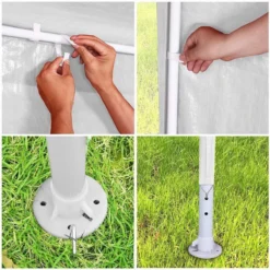 MaxxGarden Partytent - Paviljoen - 3x6m - Incl. Zijwanden - Waterdicht - Wit -Tuinwereld Verkoop 1200x1200 624