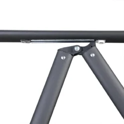 Tuinset 4 + 1 Klapstoelen Tuintafel – Aluminium 80x80cm - Grijs -Tuinwereld Verkoop 1200x1200 704