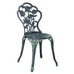 Bistroset Balkonset Gietijzer Tuintafel En 2 Tuinstoelen Groen -Tuinwereld Verkoop 1200x1200 716