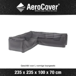 Aerocover Loungesethoes - L-vorm - L 255 X L 255 X B 100 X H 70 Cm -Tuinwereld Verkoop 1200x1200 89