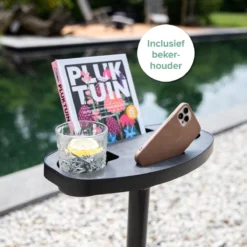 Vita5 Hangmat Met Standaard – 2 Persoons – Incl. Bekerhouder – 205kg Draaggewicht – Blauw/Wit/Bruin -Tuinwereld Verkoop 1200x1200 927