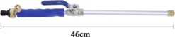 Merkloos Hogedruk-waterjet-Waterspuit-tuinslang | Spuitpistool Aansluiting Op Tuinslang | Hogedruk Waterpistool, Bevestiging Voor Tuinsproeier- Auto Wassen- Terras/tuin Reiniger -Tuinwereld Verkoop 1200x257