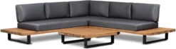 Cuba Boston Hoek Loungeset 3 Delig Acacia Hout