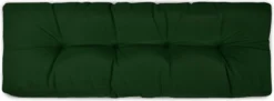 Beautissu Style – Palletkussen Set – 1x Zitkussen 120x80 Cm & 1x Rugkussen 120x40 Cm – Donker Groen -Tuinwereld Verkoop 1200x442 1