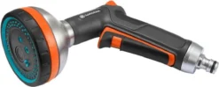 GARDENA - Comfort Broeskop - 5 Straalsoorten - Grijs -Tuinwereld Verkoop 1200x482 1