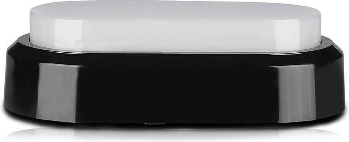 V-Tac Zwarte Ovale LED Plafondlamp Klein 7 V-Tac Zwarte Ovale LED Plafondlamp Klein - Afbeelding 7