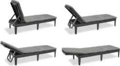 Allibert Jaipur Ligbed - 58x187,5x29 Cm - Grafiet -Tuinwereld Verkoop 1200x663 1