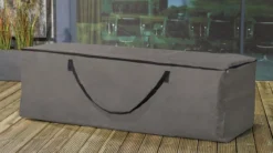 Opbergtas Voor Tuinmeubelkussens - 200 X 75 X 60 Cm (4 – 6 Lounge- Tuinkussens) - Grijs / Antraciet -Tuinwereld Verkoop 1200x669