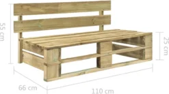 VidaXL Tuinbank Pallet Hout -Tuinwereld Verkoop 1200x672