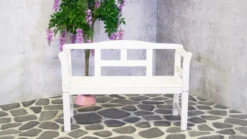SenS-Line Friesen Tuinbank - Hout - Wit -Tuinwereld Verkoop 1200x675 1