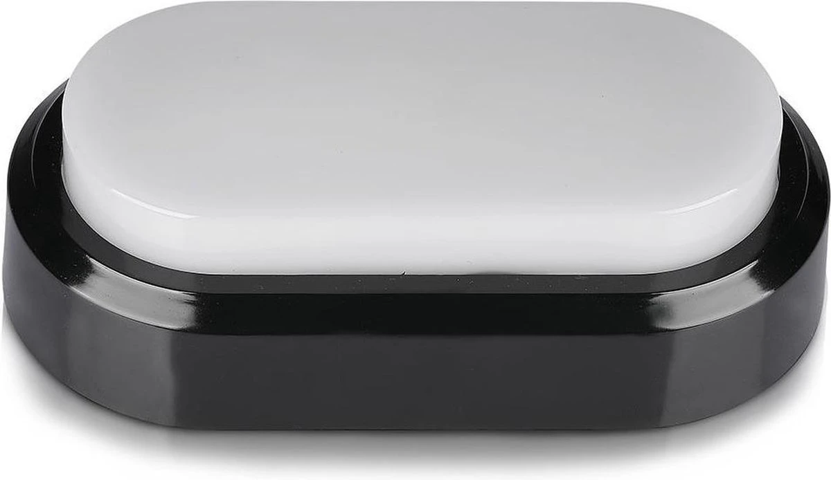 V-Tac Zwarte Ovale LED Plafondlamp Klein 8 V-Tac Zwarte Ovale LED Plafondlamp Klein - Afbeelding 8