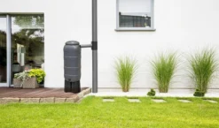 Regenton Rainsaver - Antraciet 100 L + Voet + Vulautomaat -Tuinwereld Verkoop 1200x703 3