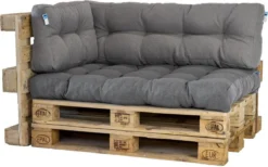 2L Home & Garden Rugkussen Metro Grijs - 60 X 40cm -Tuinwereld Verkoop 1200x747 1