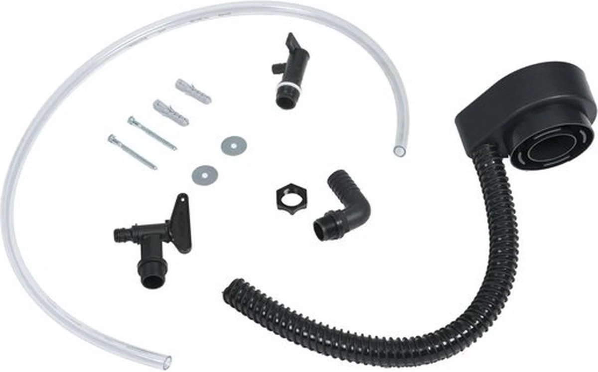 Nature - Regentank - 276L - H134,5 X 58,5 X 39,5cm - Antraciet - Muurmodel 2 Nature - Regentank - 276L - H134,5 X 58,5 X 39,5cm - Antraciet - Muurmodel - Afbeelding 2