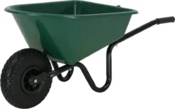 MM Eurotool Kinderkruiwagen Metaal Met Kunststof Bak - Groen