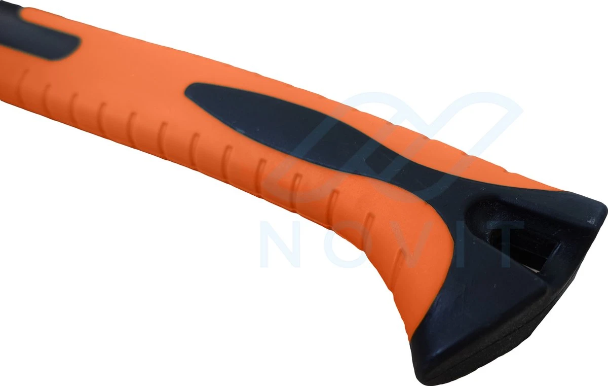 Novit Kloofbijl 1kg - Bijl Met Fiber Handvat - Handbijl - Hakbijl 3 Novit Kloofbijl 1kg - Bijl Met Fiber Handvat - Handbijl - Hakbijl - Afbeelding 3