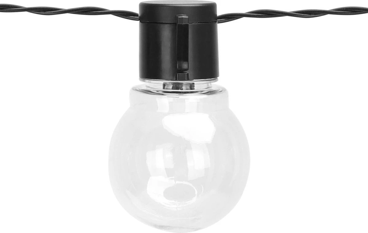 Aigostar 10VRG Solar Lichtsnoer - Lichtslinger Op Zonne-energie - Lampjes Slinger - 20 Transparante LED - 3000K - 5.8 Meter 3 Aigostar 10VRG Solar Lichtsnoer - Lichtslinger Op Zonne-energie - Lampjes Slinger - 20 Transparante LED - 3000K - 5.8 Meter - Afbeelding 3