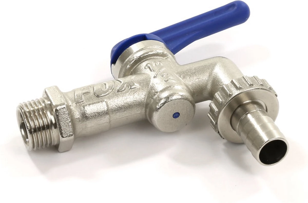 Buitenkraan Vorstvrij | Tap-kogelafsluiter, ½" | RIV | Type 5611 | Drukklasse 16 Bar 2 Buitenkraan Vorstvrij | Tap-kogelafsluiter, ½" | RIV | Type 5611 | Drukklasse 16 Bar - Afbeelding 2