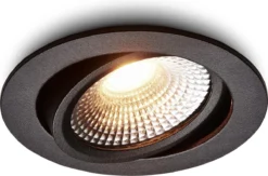Ledisons LED Inbouwspots Zwart Met Driver - Dimbaar Kantelbaar IP54 3W 2700K Warm Wit Licht 240V 60 Stralingshoek >90 CRI Traploos Dimmen - Vivaro Zwart - Slechts 23MM Inbouwdiepte! 5 Jaar Garantie Energieverbruik: A++ -Tuinwereld Verkoop 1200x793 6