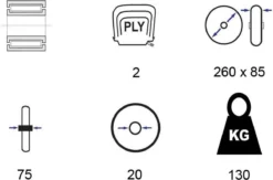 Benson Bolderkarwiel Steekwagenwiel Met Luchtband 3.00-4 | Asgatdiameter 20mm Rollager | Hoogte Wiel 26cm 21 Benson Bolderkarwiel Steekwagenwiel Met Luchtband 3.00-4 | Asgatdiameter 20mm Rollager | Hoogte Wiel 26cm -Tuinwereld Verkoop 1200x794 10