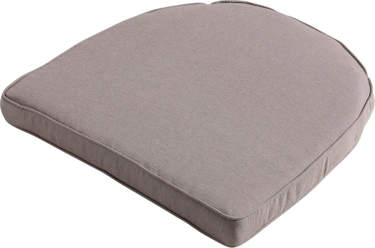 Madison Zitkussen Wicker York Panama 48x48 Cm - Taupe 1 Madison Zitkussen Wicker York Panama 48x48 Cm - Taupe