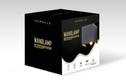 Homèlle Buitenlamp Met Bewegingssensor - Wandlamp Voor Binnen En Buiten - Tuinverlichting - 2700K - Industrieel - Zwart - Design - LED - 10x10x10cm -Tuinwereld Verkoop 1200x797 4