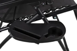 Luxe Ligstoel Met Hoofdsteun & Voetsteun - Verstelbare Rugleuning - Zonnebed Relaxstoel Voor Tuin/Terras/Strand/Balkon/Zwembad/Camping - Inklapbaar - Weerbestendig - Zwart -Tuinwereld Verkoop 1200x798 1