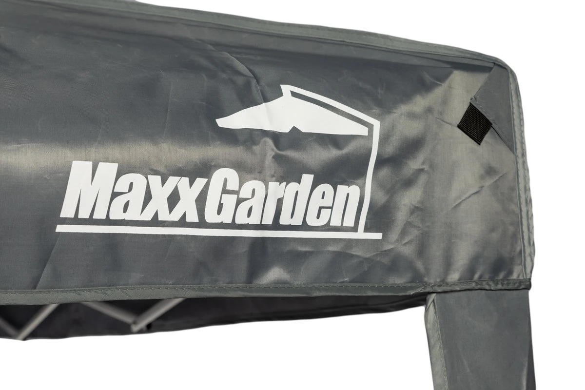 MaxxGarden Partytent - Paviljoen - 3x3 - Easy Up - Opvouwbaar - Waterdicht - Zwart 3 MaxxGarden Partytent - Paviljoen - 3x3 - Easy Up - Opvouwbaar - Waterdicht - Zwart - Afbeelding 3