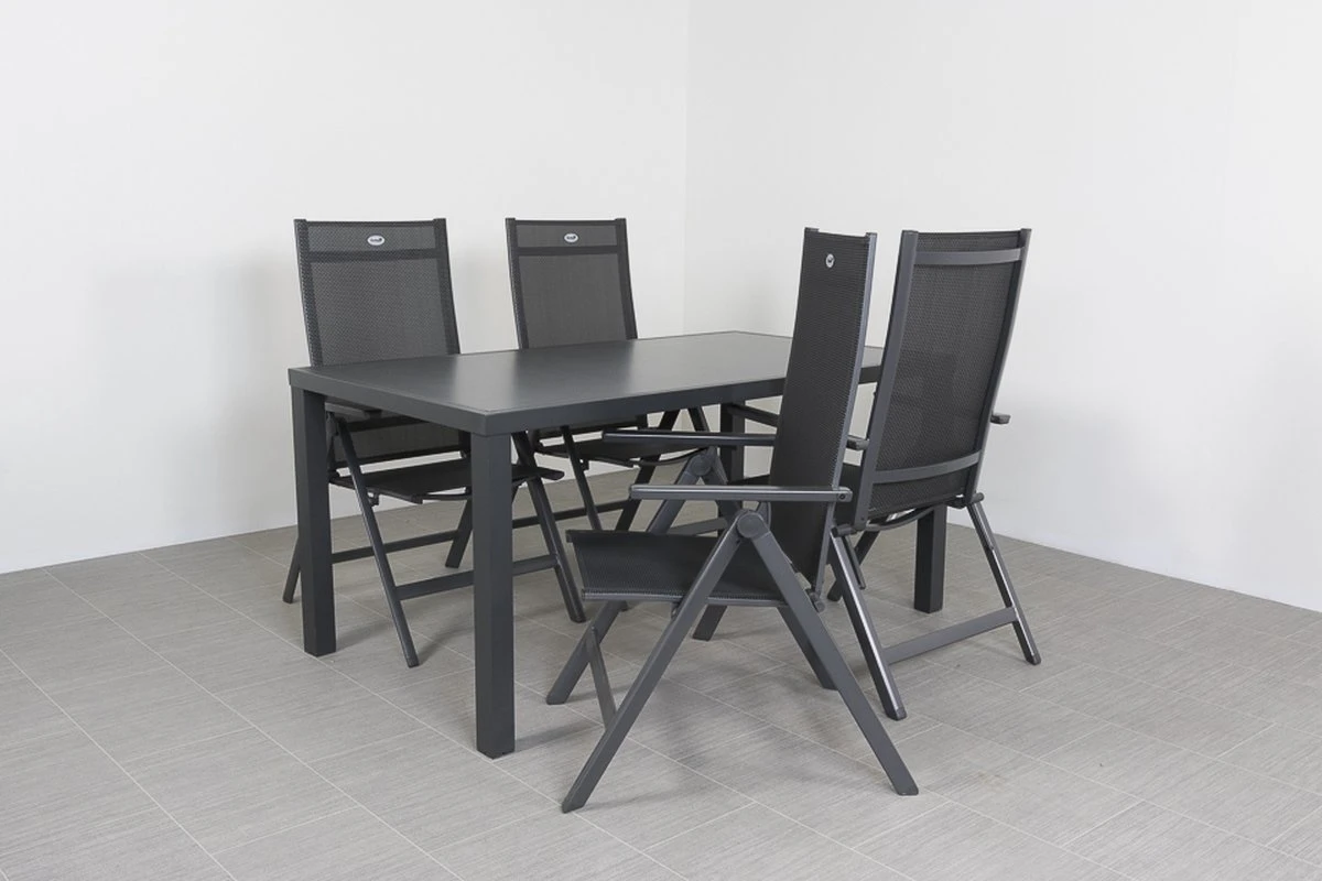 Hartman Napoli/Alma 160 Cm. Tuinset - 5-delig Verstelbaar 3 Hartman Napoli/Alma 160 Cm. Tuinset - 5-delig Verstelbaar - Afbeelding 3
