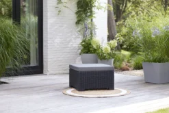 Allibert California Chaise Longue Loungeset - 3 A 4 Personen - Grafiet 22 Allibert California Chaise Longue Loungeset - 3 A 4 Personen - Grafiet -Tuinwereld Verkoop 1200x800 214