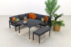 Wellington Lounge Dining Set - Carbon Black -Tuinwereld Verkoop 1200x800 244