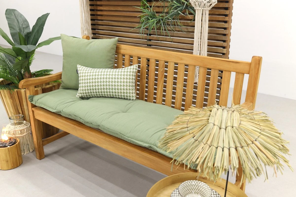 Teak Houten Tuinbank Bison - 150 Cm. 6 Teak Houten Tuinbank Bison - 150 Cm. - Afbeelding 6