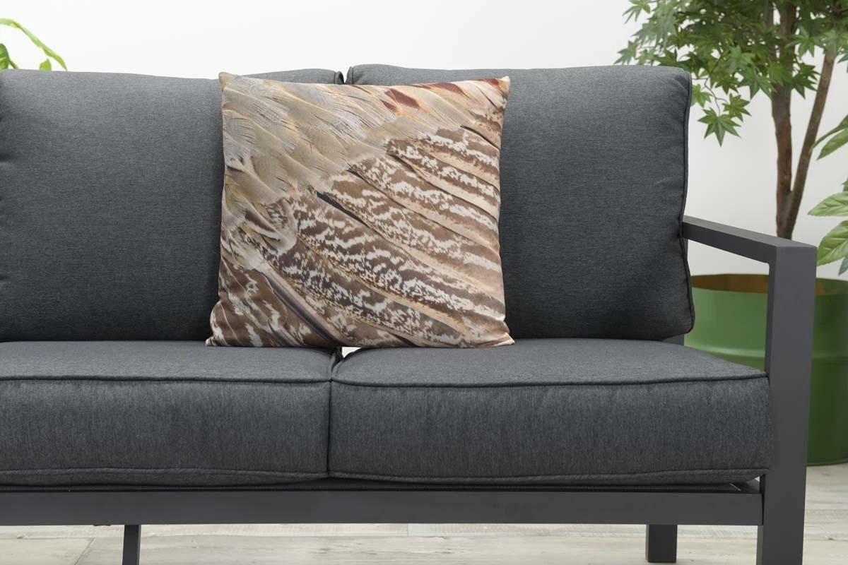 Garden Impressions Durban Loungeset - 4-delig - Zwart 14 Garden Impressions Durban Loungeset - 4-delig - Zwart - Afbeelding 14