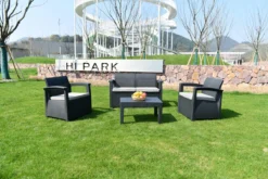 MaxxGarden Rattan Loungeset - 4 Persoons Zithoek - Design Wicker Tuinset -Tuinwereld Verkoop 1200x800 282