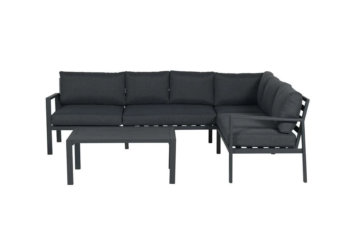 Garden Impressions Lexinton Loungeset - Verstelbaar - Aluminium - Zwart 2 Garden Impressions Lexinton Loungeset - Verstelbaar - Aluminium - Zwart - Afbeelding 2