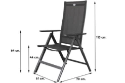 Hartman Aruba Aluminium Tuinstoel - Antraciet Verstelbaar -Tuinwereld Verkoop 1200x800 63