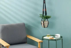 4 Stuks Zwarte Macrame Plantenhangers - Boho Handgeweven Katoen Hangpot Voor Binnen/Buiten - Hangende Bloempot Met Kralen - Macramé Touw/Koord Hangplant Houder - Bohemian Wandhanger Decoratie - Plant Hanger - Verticale Tuin Bloempothouder Planthanger 19 4 Stuks Zwarte Macrame Plantenhangers - Boho Handgeweven Katoen Hangpot Voor Binnen/Buiten - Hangende Bloempot Met Kralen - Macramé Touw/Koord Hangplant Houder - Bohemian Wandhanger Decoratie - Plant Hanger - Verticale Tuin Bloempothouder Planthanger -Tuinwereld Verkoop 1200x800 642