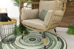 Lola Egg Relaxstoel - Natural Sand - Mand Stoel -Tuinwereld Verkoop 1200x800 83