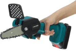 Merkloos Mini Accu Kettingzaag - 4 Inch Elektrische Boomzaag - Handkettingzaag - Met 2 Accu En 1 Oplader - Voor Tuinboom Ranch Bomen Snijden Hout- Blauw -Tuinwereld Verkoop 1200x815 5