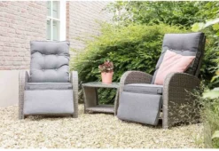 Loungeset Duoset Melia 2 Verstelbare Stoelen + Tafel - Balkonset -Tuinwereld Verkoop 1200x826 3