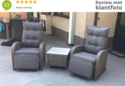 Loungeset Duoset Melia 2 Verstelbare Stoelen + Tafel - Balkonset -Tuinwereld Verkoop 1200x831 3