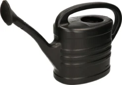 Merkloos Zwarte Kunststof Tuingieter 5 Liter - Tuin Artikelen/toebehoren