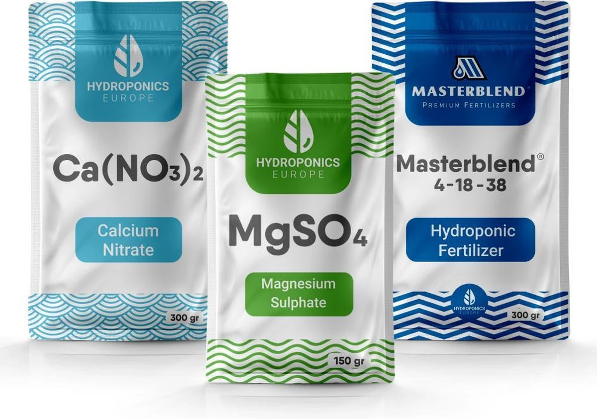 Masterblend 4-18-38 Hydroponic Plantenvoeding Kit | Voeding Voor Hydrocultuur 0.75 KG 1 Masterblend 4-18-38 Hydroponic Plantenvoeding Kit | Voeding Voor Hydrocultuur 0.75 KG