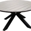 Ronde Tuintafel Cyprus ø120cm | Wood | Polywood & Aluminium