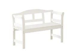 SenS-Line Friesen Tuinbank - Hout - Wit -Tuinwereld Verkoop 1200x848