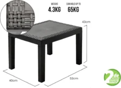 Pro Garden - Tuinset 5-delig Met Kussens 17 Pro Garden - Tuinset 5-delig Met Kussens -Tuinwereld Verkoop 1200x869 3