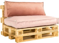 2L Home & Garden Rugkussen Velvet Oud Roze - 120 X 40cm -Tuinwereld Verkoop 1200x870