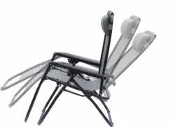 Alice's Garden Campingstoel PATRICK - Set Van 2 - Opvouwbaar - Verstelbaar - Grijs 7 Alice's Garden Campingstoel PATRICK - Set Van 2 - Opvouwbaar - Verstelbaar - Grijs -Tuinwereld Verkoop 1200x877