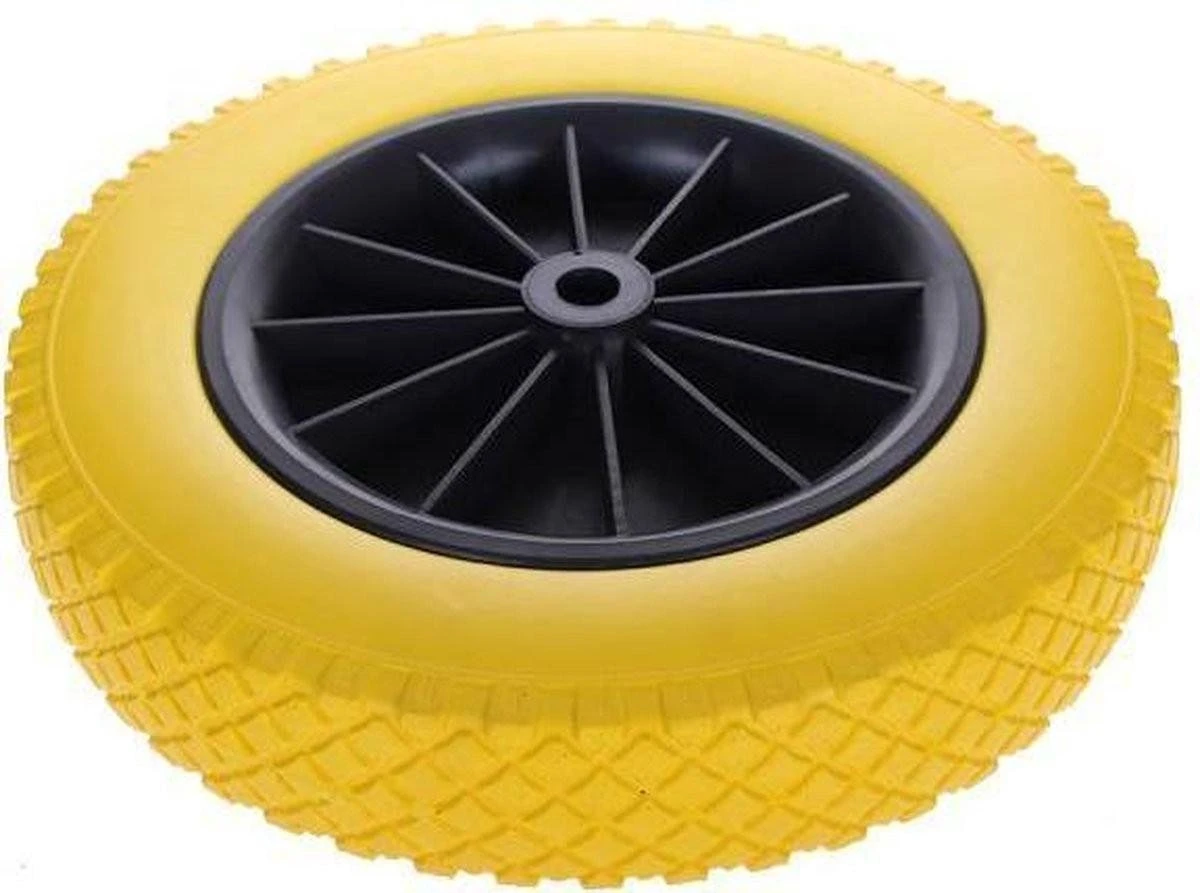 Benson ES Kruiwagenwiel 39cm Anti Lek Flex Lite Premium Zonder As 1 Benson ES Kruiwagenwiel 39cm Anti Lek Flex Lite Premium Zonder As