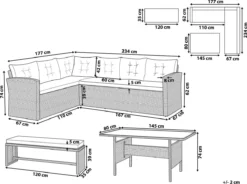 Beliani VITERBO - Loungeset Voor 8 - Grijs - PE Rotan -Tuinwereld Verkoop 1200x896 2